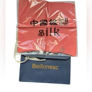 Bellonesc Women's Scarfs 100% Silk Small Square
Scarves 21" x 21" Real silk Hair